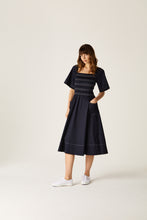 Load image into Gallery viewer, Elloise Dress Navy