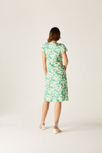 Load image into Gallery viewer, Dahlia  Dress Green Floral
