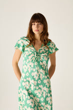Load image into Gallery viewer, Dahlia  Dress Green Floral
