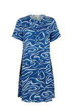 Load image into Gallery viewer, Jane Blue Wave Dress
