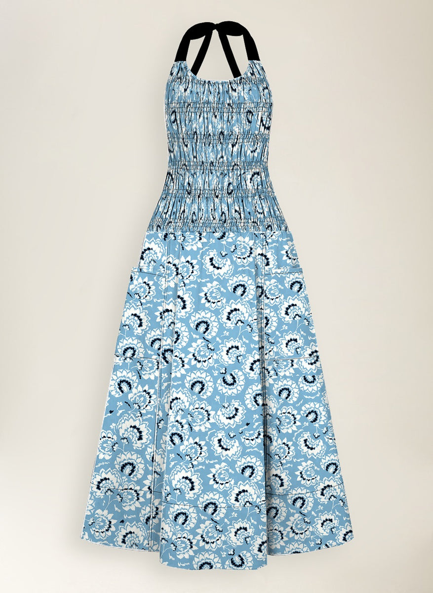 Lorna Dress Paisley – Mirla Beane