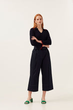 Load image into Gallery viewer, High Waisted Trouser - Navy