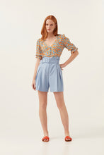 Load image into Gallery viewer, Tailored Shorts Blue