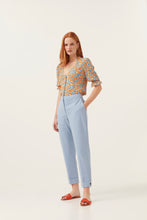 Load image into Gallery viewer, Mini Bloom Floral Puff Sleeve Top