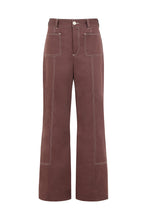 Load image into Gallery viewer, Patch Pocket Trouser Maroon