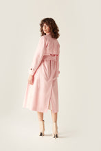 Load image into Gallery viewer, Pink Trench Coat