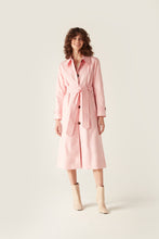 Load image into Gallery viewer, Pink Trench Coat