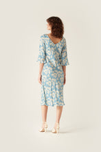 Load image into Gallery viewer, Leonie Dress Blue Floral