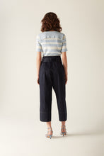 Load image into Gallery viewer, Lee Organic Blue Short Sleeve Knit