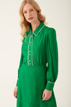 Load image into Gallery viewer, Eleanor Mini Dress Green