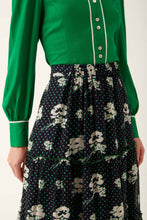 Load image into Gallery viewer, Lizzie Floral Dot Skirt