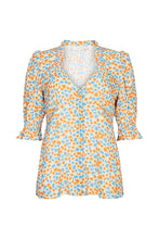 Load image into Gallery viewer, Mini Bloom Floral Puff Sleeve Top