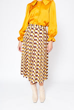 Load image into Gallery viewer, Checkerboard Midi Skirt