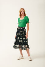 Load image into Gallery viewer, Lizzie Floral Dot Skirt
