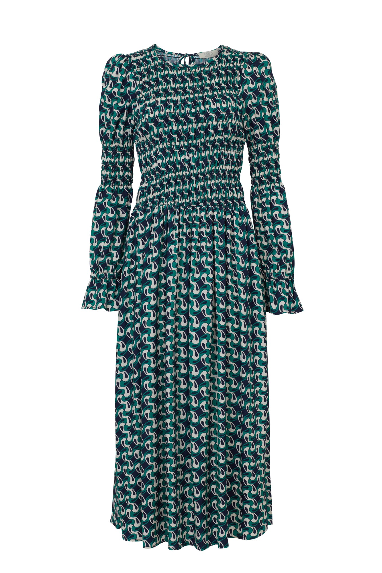 Alexia Swirl Print Dress