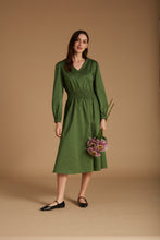 Load image into Gallery viewer, Stella Dress Forest Green
