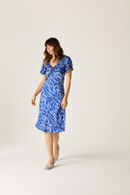 Load image into Gallery viewer, Dahlia  Dress Blue
