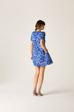 Load image into Gallery viewer, Jane Blue Wave Dress
