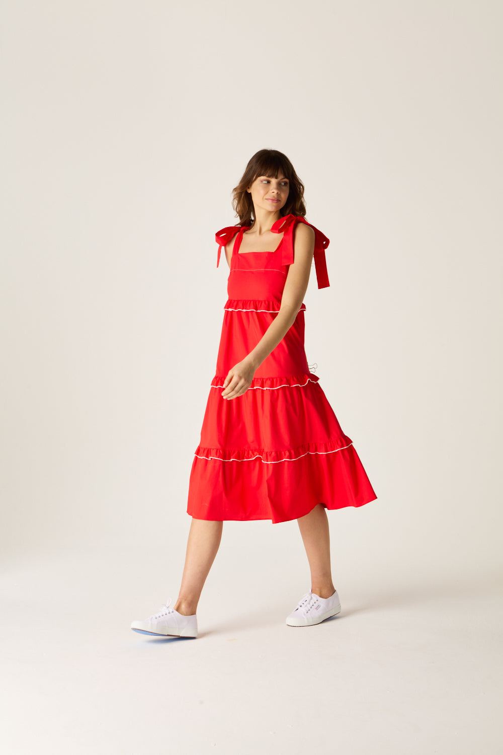 Frankie Sundress Red