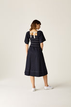 Load image into Gallery viewer, Elloise Dress Navy
