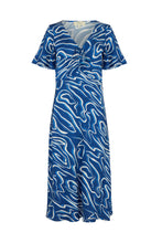 Load image into Gallery viewer, Dahlia  Dress Blue
