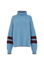 Load image into Gallery viewer, Roll Neck Jumper Sky Blue

