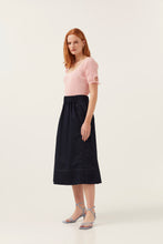 Load image into Gallery viewer, Elasticated waist skirt - Navy
