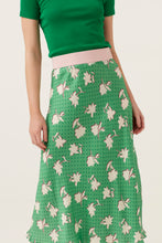 Load image into Gallery viewer, Polka Dot Floral Skirt
