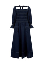 Load image into Gallery viewer, Teja Dress Navy

