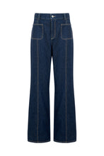 Load image into Gallery viewer, Denim Jean with  Patch Pockets and a Bootcut Leg
