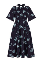 Load image into Gallery viewer, Elloise Dress Navy Floral
