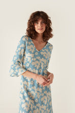 Load image into Gallery viewer, Leonie Dress Blue Floral
