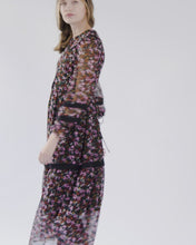 Load and play video in Gallery viewer, Claude Floral Midi Dress
