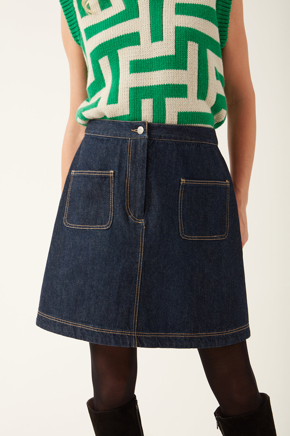 Francis Denim Skirt