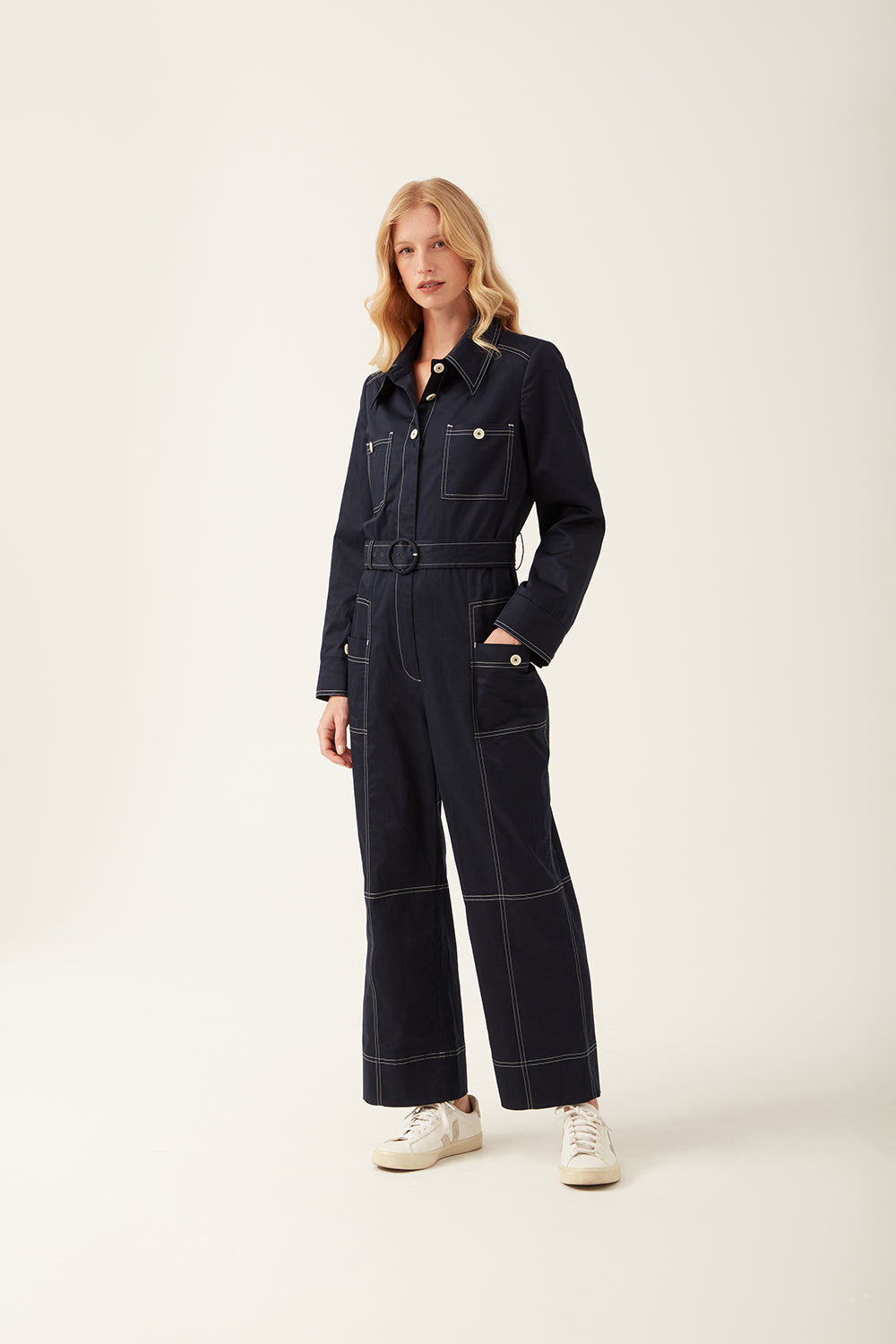 Laurie Jumpsuit Navy