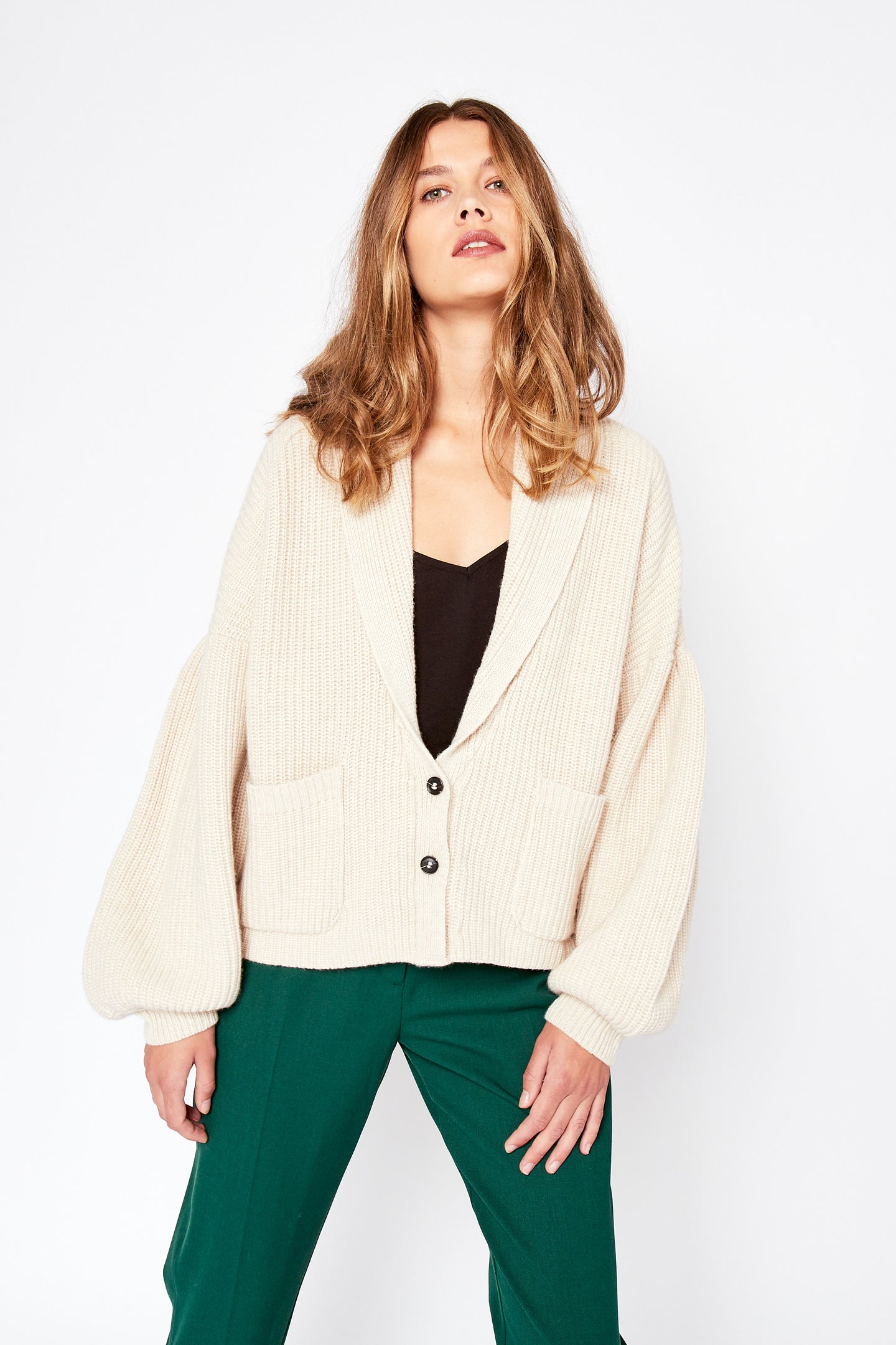 Shawl Collar Cardigan