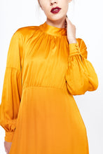 Load image into Gallery viewer, Saffron High Neck Dress
