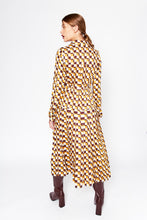 Load image into Gallery viewer, Checkerboard Shirt Dress
