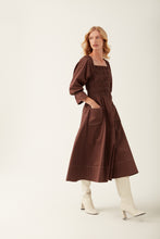 Load image into Gallery viewer, Teja Dress Maroon
