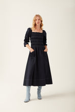 Load image into Gallery viewer, Teja Dress Navy
