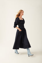 Load image into Gallery viewer, Teja Dress Navy
